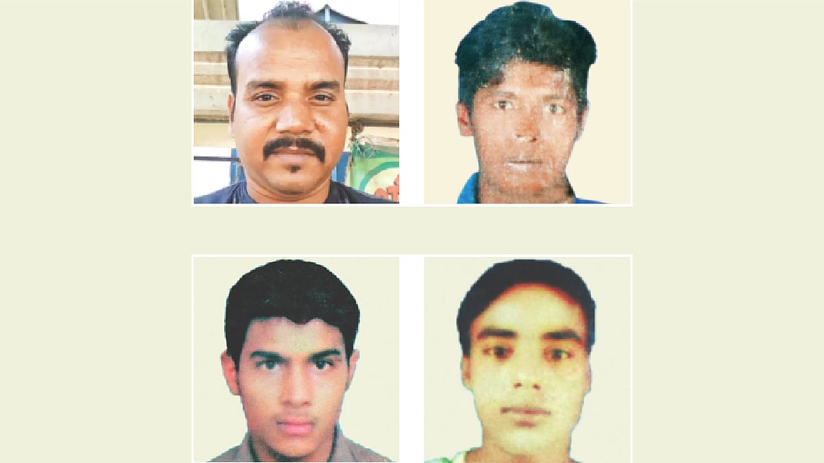 ফারুক হোসেন, জহিরুল ইসলাম, লিটন ও সবুজ সরদার