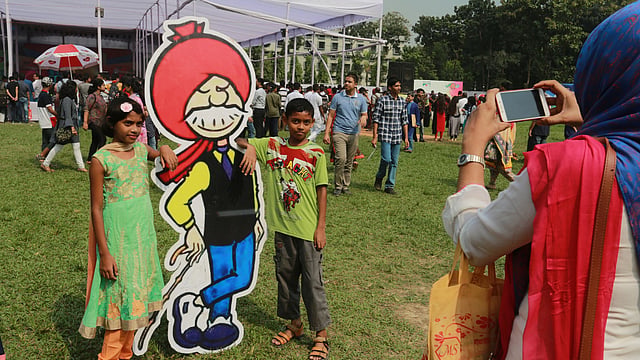 চাচা চৌধুরীর সঙ্গে সেলফি!