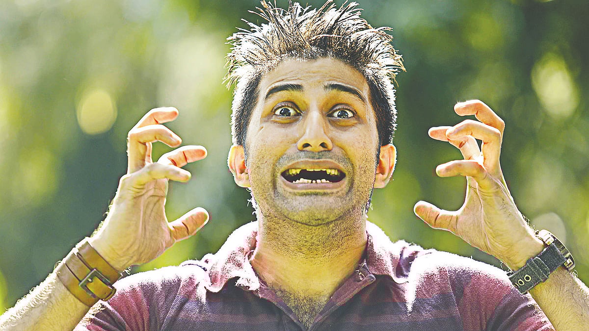 আপনার রাগ থাকলে তা নিয়ন্ত্রণ করার ক্ষমতা থাকত হবে। মডেল: ইমরান। ছবি: অধুনা