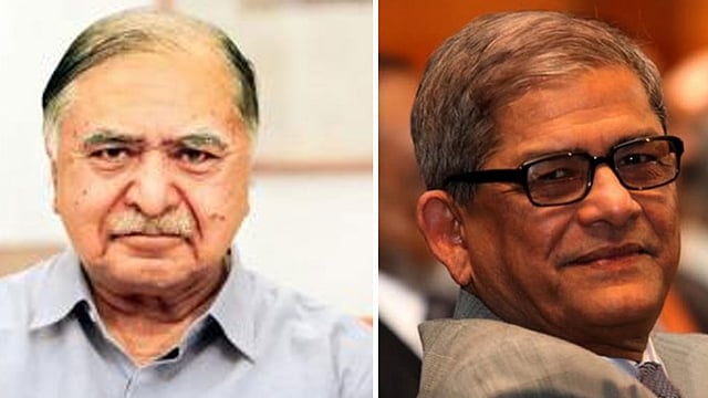 ড. কামাল হোসেন ও মির্জা ফখরুল ইসলাম আলমগীর