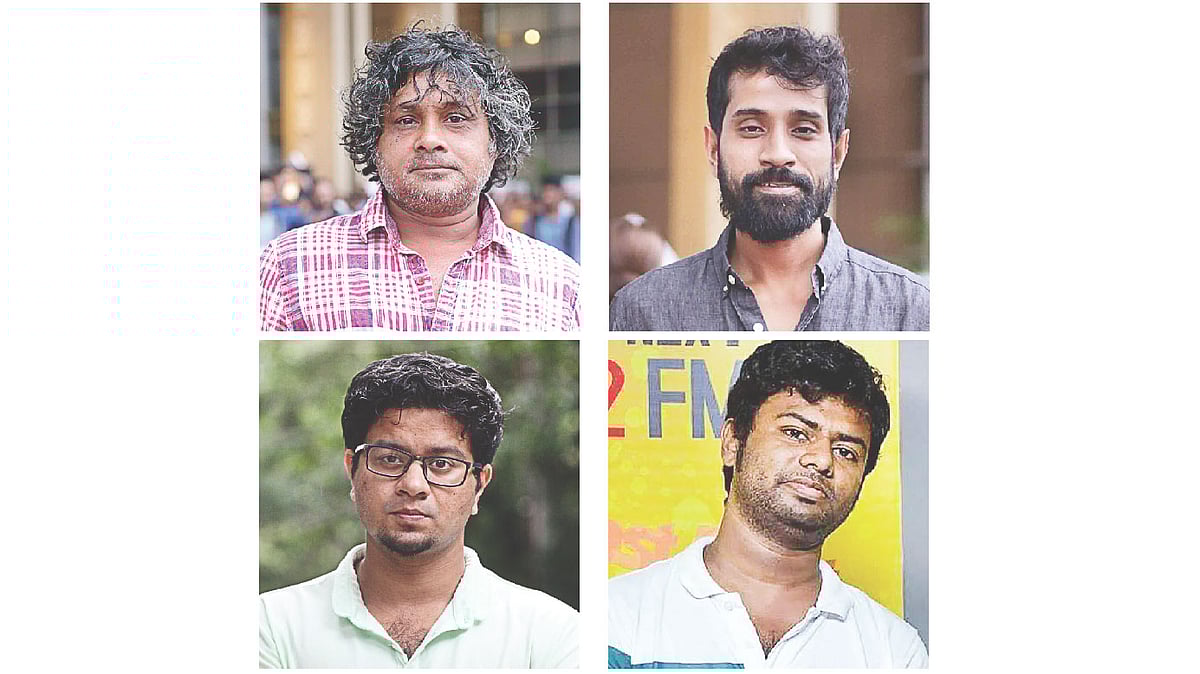 গিয়াস উদ্দিন সেলিম, অনিমেষ আইচ, নুহাশ হুমায়ূন, মাহমুদুর রহমান হিমি