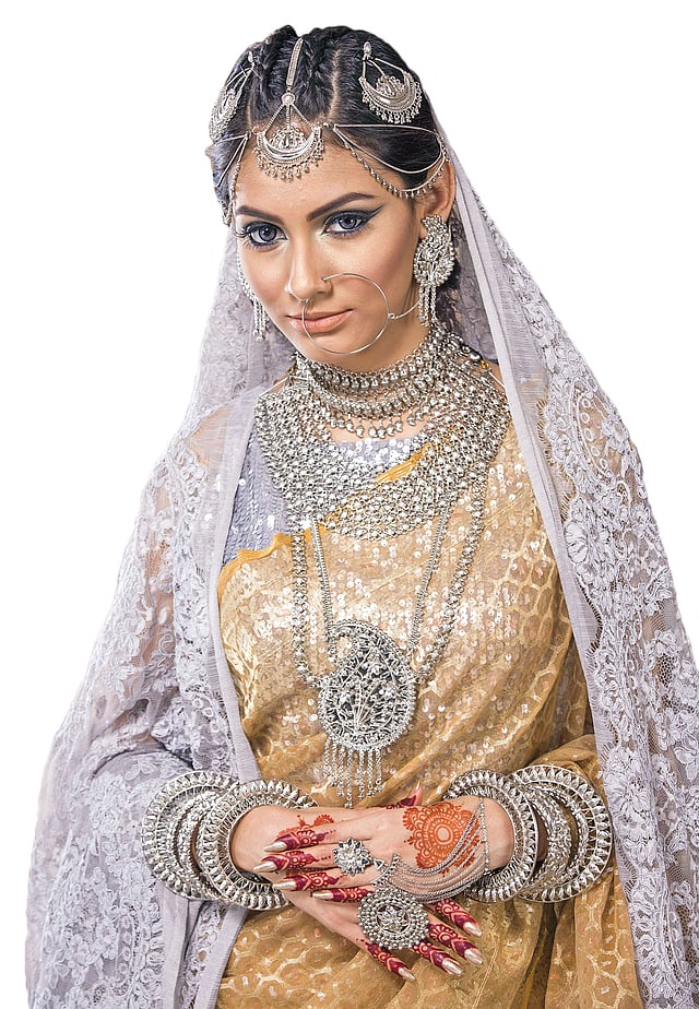 বিয়ের গয়নাতেও করা হচ্ছে পরীক্ষা–নিরীক্ষা