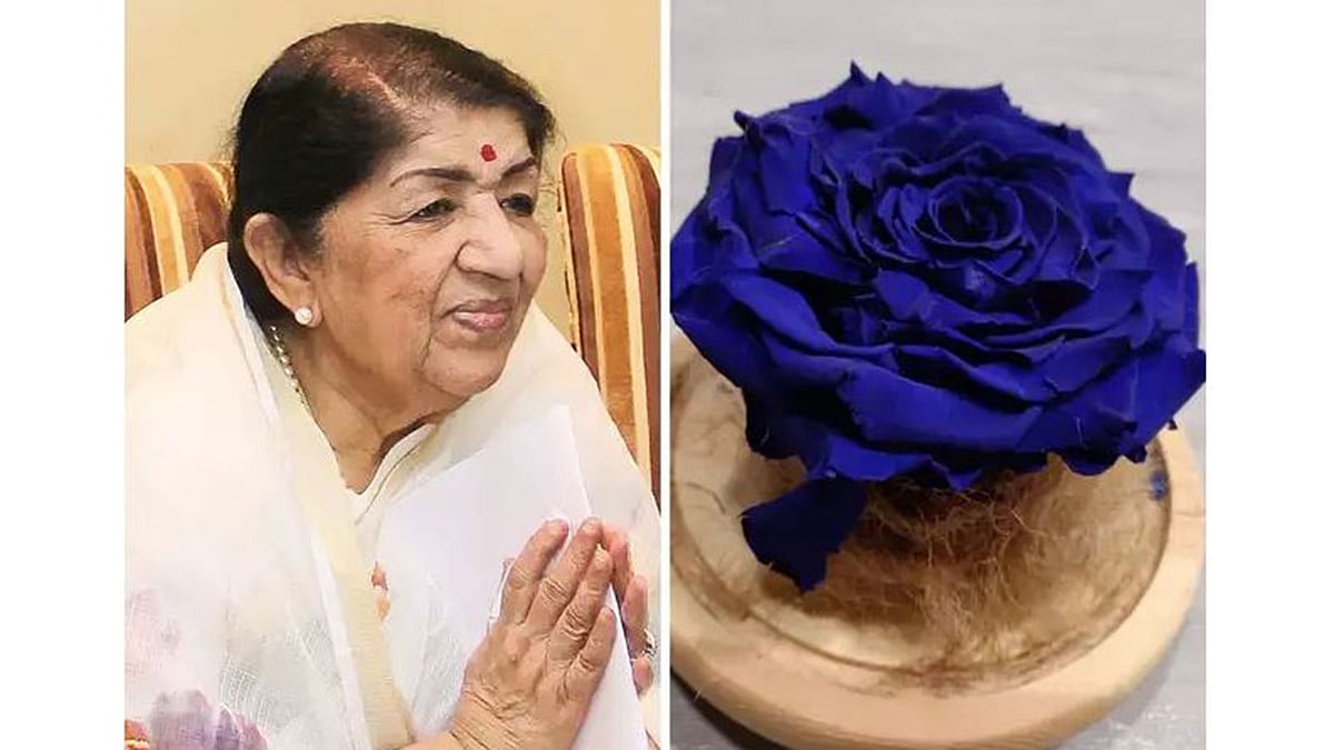 লতা মঙ্গেশকর ও তাঁর নামে ফুল ‘লতা’