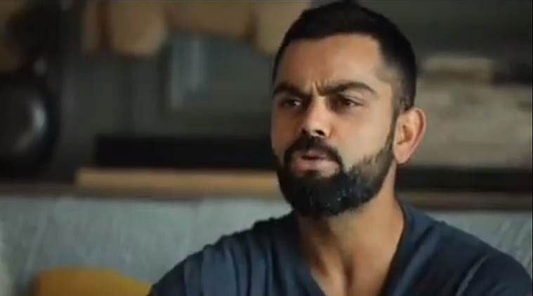 ভারতীয় অধিনায়ক বিরাট কোহলি। ছবি: কোহলির ভিডিও থেকে