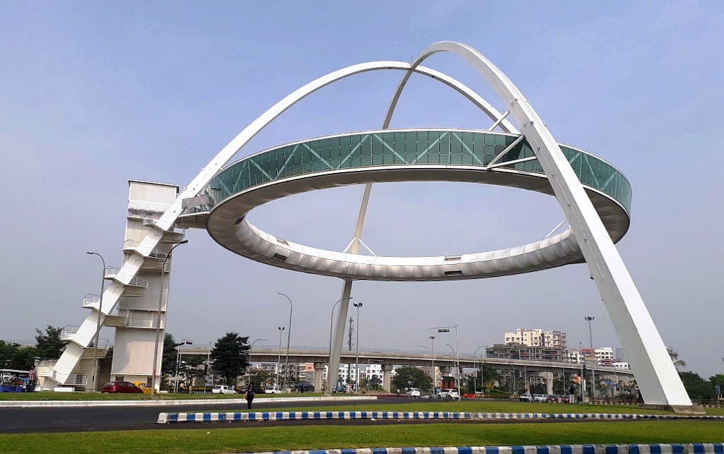 বিশ্ব বাংলা গেট। ছবি: অমর সাহা