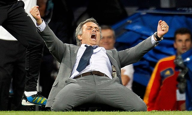 মরিনহোর সবচেয়ে আইকনিক উদ্‌যাপন এটিই।