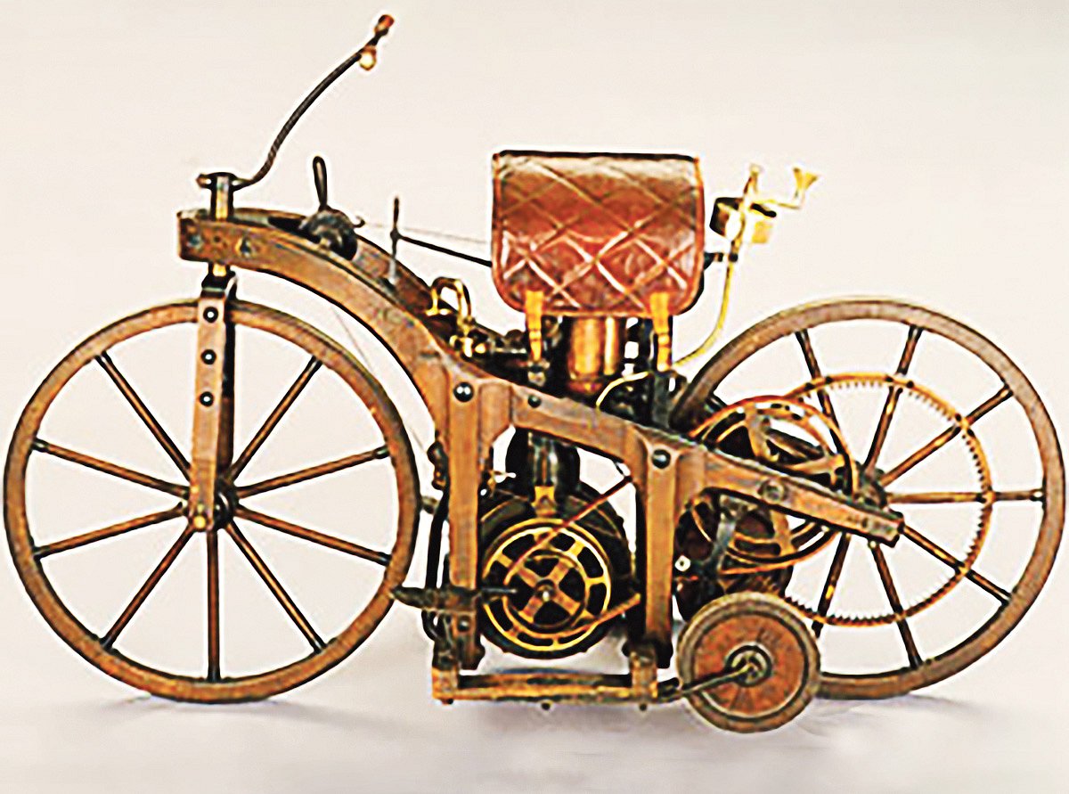 গোত্তালিব ডাইমলােরর মোটরসাইকেল