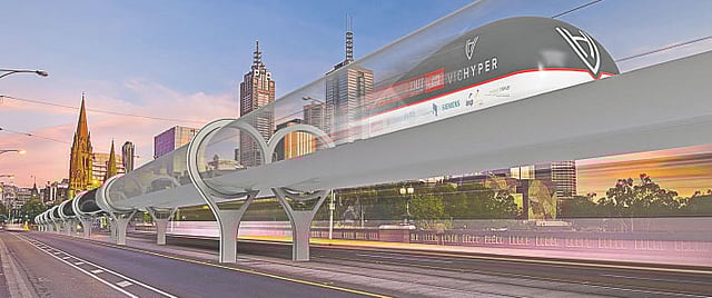 হাইপারলুপের পথ হবে এমন