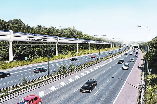 ভবিষ্যতে রাস্তার পাশেও থাকতে পারে হাইপারলুপ