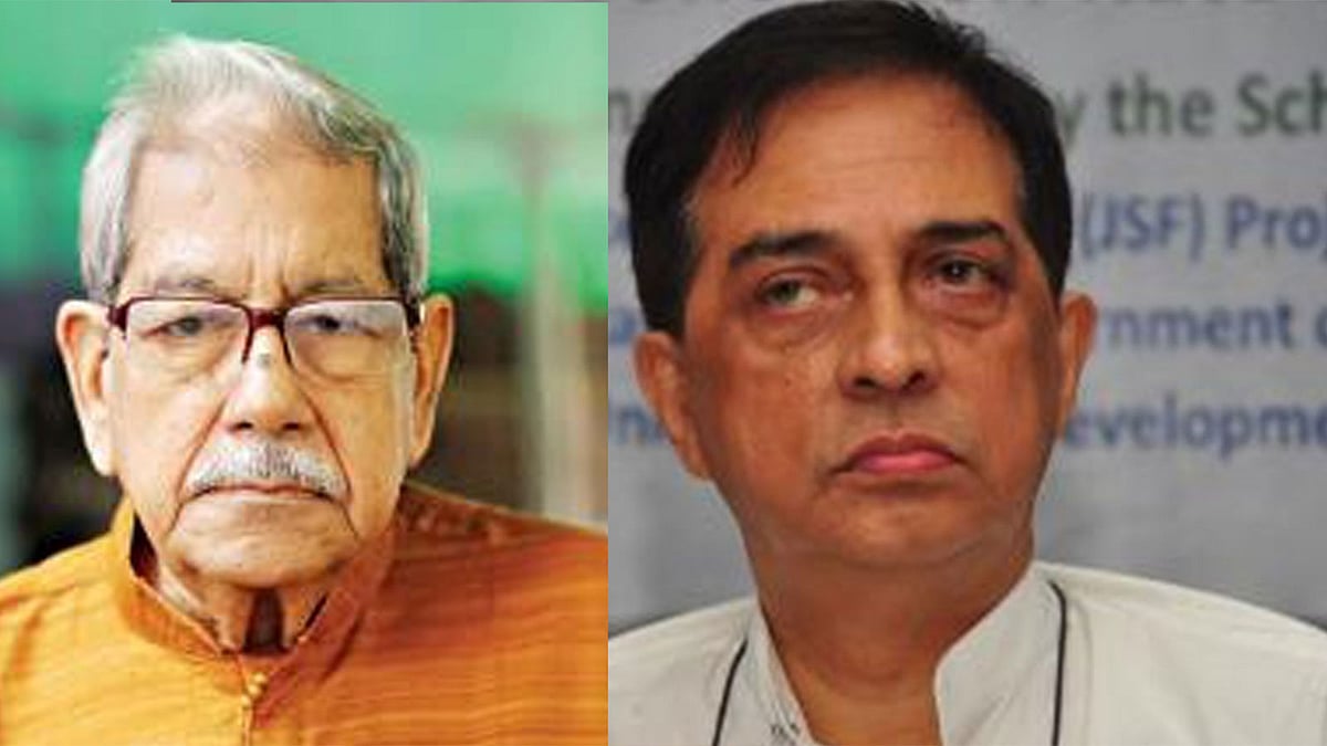 জাতীয় অধ্যাপক আনিসুজ্জামান ও আইনজীবী শাহদীন মালিক