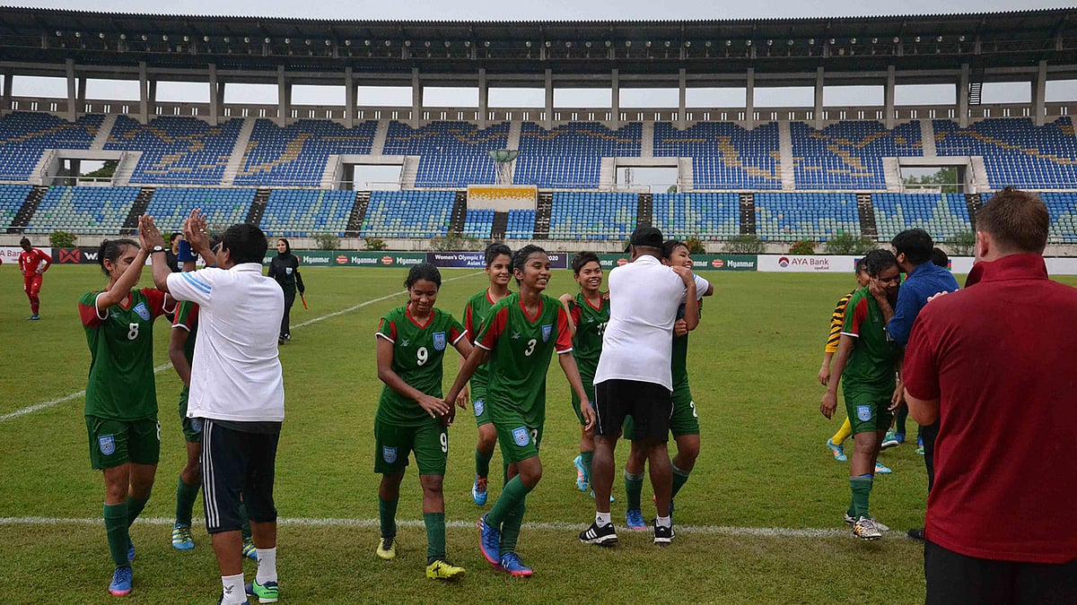 নেপালের সঙ্গে ড্র করার আনন্দ। সৌজন্য ছবি