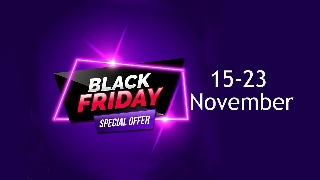 ব্ল্যাক ফ্রাইডে উপলক্ষে হোস্টিংয়ে ছাড় চলছে। ছবি: সংগৃহীত