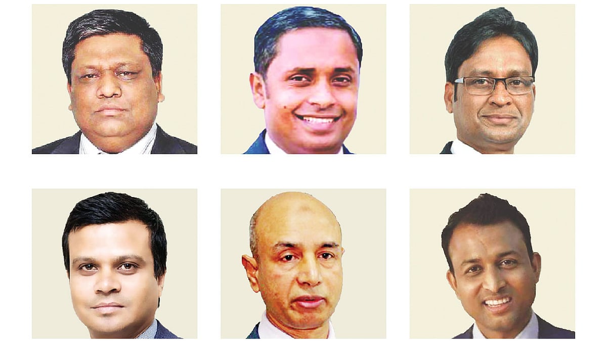 আনোয়ারুজ্জামান চৌধুরী, হাবিবুর রহমান হাবিব, এম এ সালাম, সুশান্ত দাস গুপ্ত, ইকবাল হোসাইন, শরীফুল ইসলাম সাজু