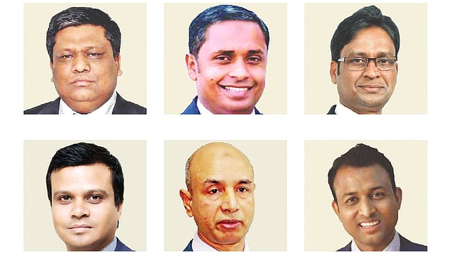 আনোয়ারুজ্জামান চৌধুরী, হাবিবুর রহমান হাবিব, এম এ সালাম, সুশান্ত দাস গুপ্ত, ইকবাল হোসাইন, শরীফুল ইসলাম সাজু