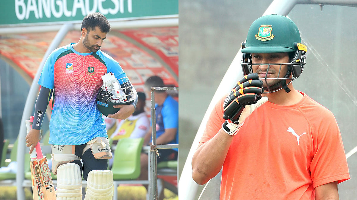 তামিমের জন্য অপেক্ষা বাড়ছে, নির্বাচকেরা অপেক্ষায় সাকিবের। ছবি: প্রথম আলো