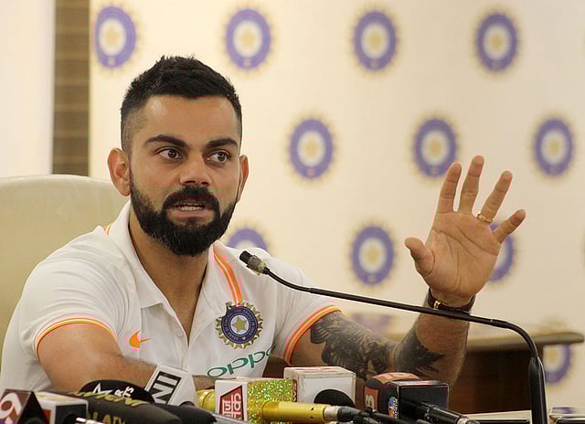 কোহলির ওপর অনেক বেশি নির্ভর করে ভারত। ছবি: এএফপি