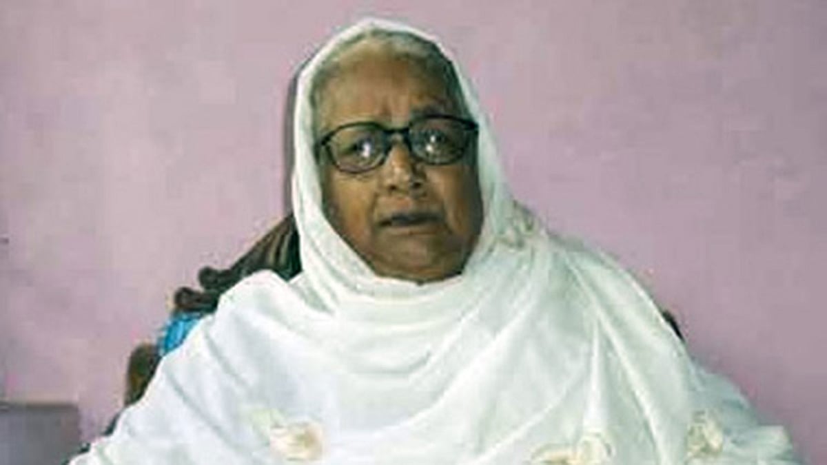 বীরশ্রেষ্ঠ নূর মোহাম্মদ শেখের স্ত্রী ফজিলাতুন্নেসা