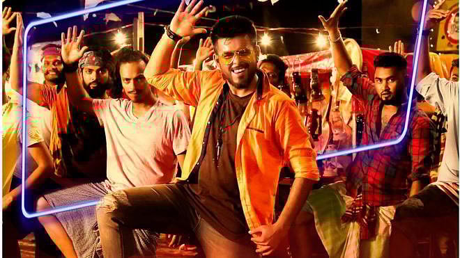 ‘দহন’ ছবির ‘হাজির বিরিয়ানি’ গানের দৃশ্যে সিয়াম