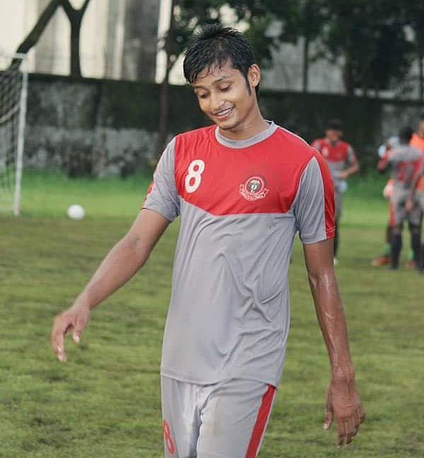 ফুটবলার সোহেল রানা। সংগৃহীত ছবি