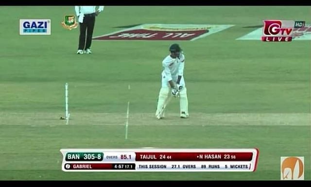 নাঈমের স্ট্যান্স আলোচনা ছড়িয়েছে। ছবি: টিভি থেকে নেওয়া