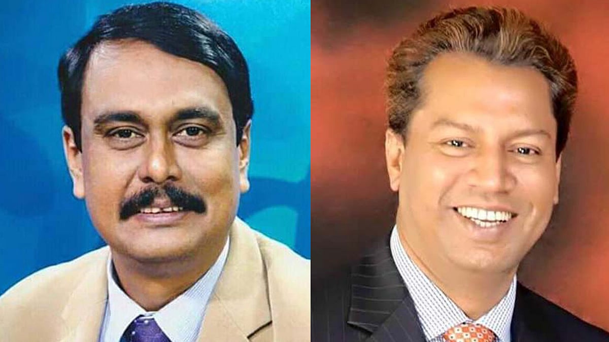 মিজানুর রহমান চৌধুরী ও কলিম উদ্দিন আহমদ মিলন। ছবি: সংগৃহীত