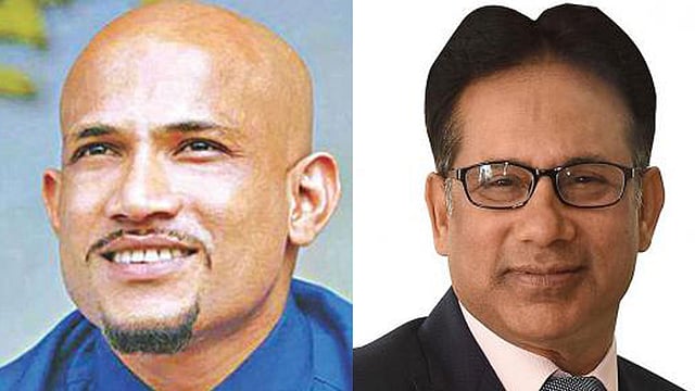 আরিফ খান জয় ও সালাম মুর্শেদী। ফাইল ছবি