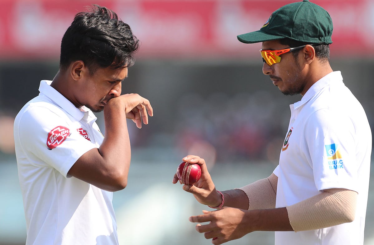 বাংলাদেশের স্পিনারদের দাপটে মোস্তাফিজ পুরো টেস্টে করেছেন ৪ ওভার বোলিং! ফাইল ছবি