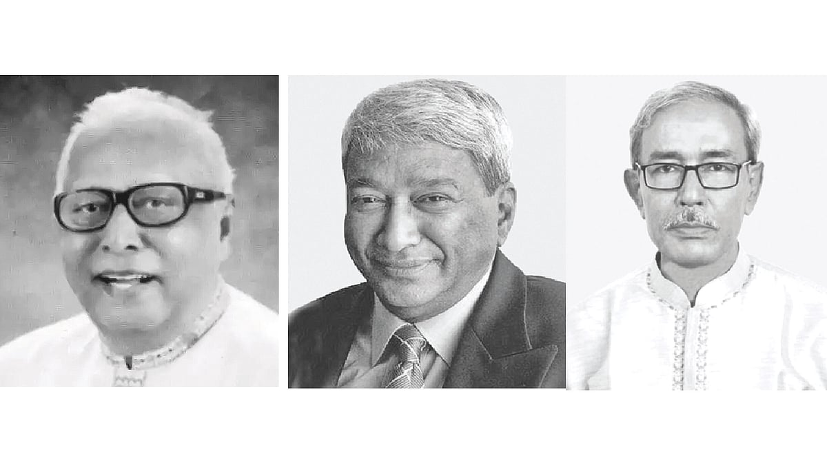 শাহ্‌ মোয়াজ্জেম, মিজানুর রহমান সিনহা ও আবদুল হাই