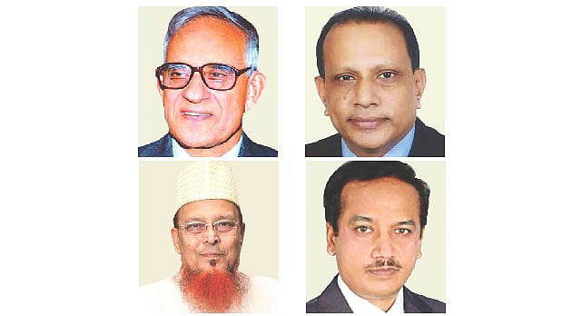 হাফিজ আহমদ মজুমদার, সেলিম উদ্দিন, ফরিদ উদ্দিন ও মামুনুর রশীদ