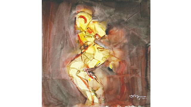 ‘নকচারনাল সেডস-৬’, শিল্পী: হামিদুজ্জামান খান