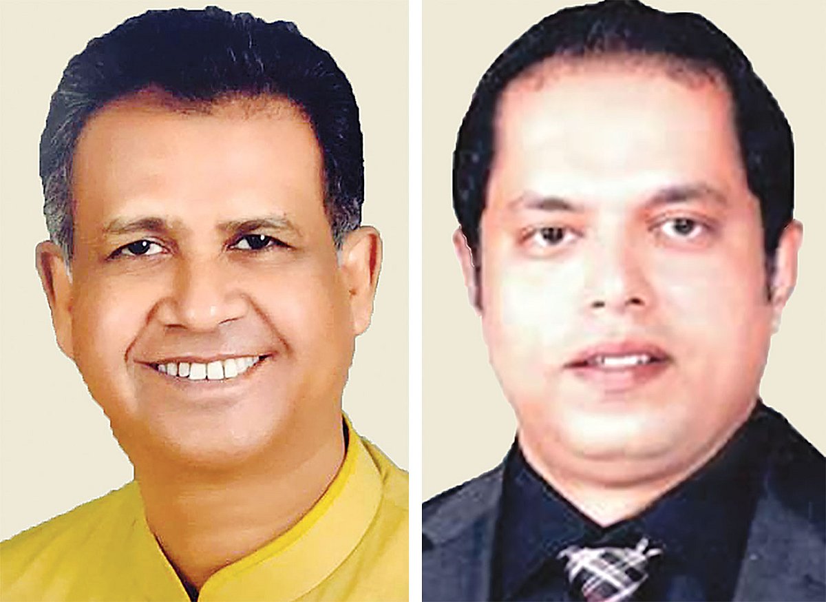 আজিজুল বারী হেলাল ও শরীফ শাহ কামাল তাজ