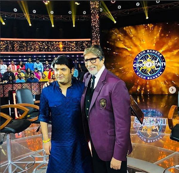 ‘কৌন বনেগা ক্রোড়পতি’ অনুষ্ঠানে এবারের সিজনের শেষ পর্বে সঞ্চালক অমিতাভ বচ্চনের অতিথি ছিলেন কপিল শর্মা