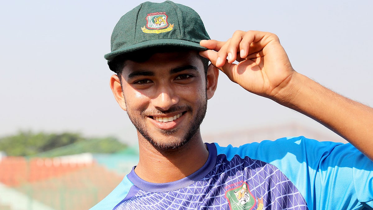 নাঈম হাসানও নাম দিয়েছেন আইপিএল ড্রাফটে। ছবি: প্রথম আলো
