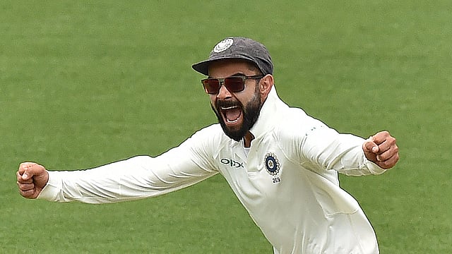 উপমহাদেশের মধ্যে প্রথম অধিনায়ক হিসেবে অনন্য কীর্তি গড়লেন কোহলি।ছবি : এএফপি