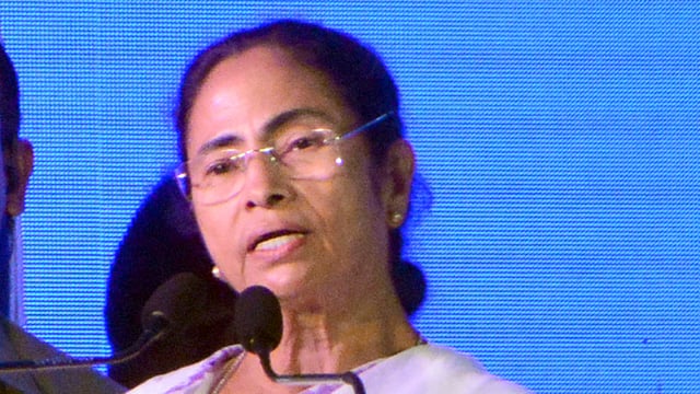 মমতা বন্দ্যোপাধ্যায়। ছবি: ভাস্কর মুখার্জি