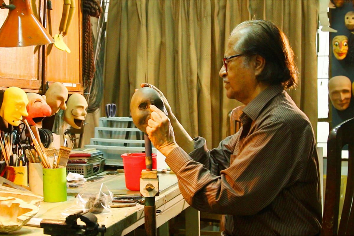 ‘শিল্প সারথি’ প্রামাণ্যচিত্রে শিল্পী মুস্তাফা মনোয়ার