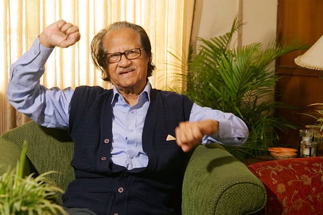 ‘শিল্প সারথি’ প্রামাণ্যচিত্রে শিল্পী মুস্তাফা মনোয়ার