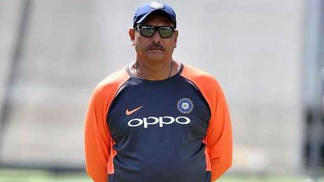 ভারতের কোচ রবি শাস্ত্রী। ছবি: টুইটার