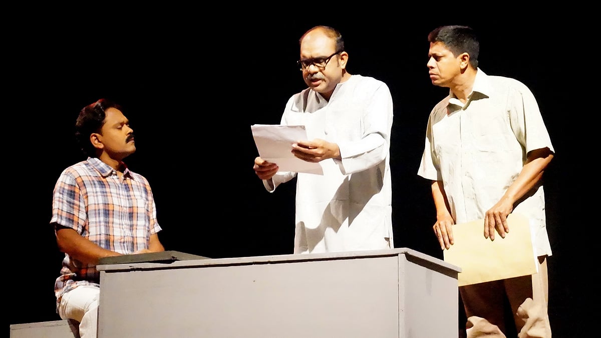 ‘কথা ৭১’ নাটকের দৃশ্য