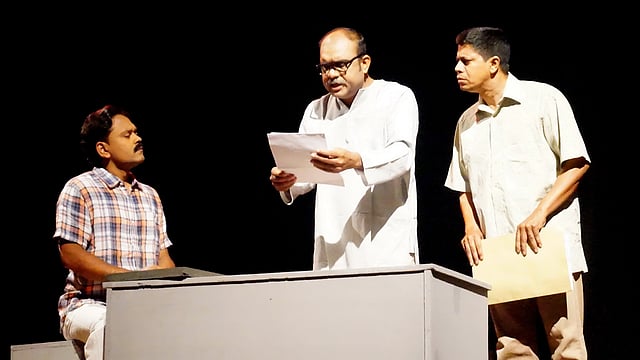 ‘কথা ৭১’ নাটকের দৃশ্য