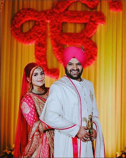 বিয়ের পর গিন্নি ছত্রাত ও কপিল শর্মা