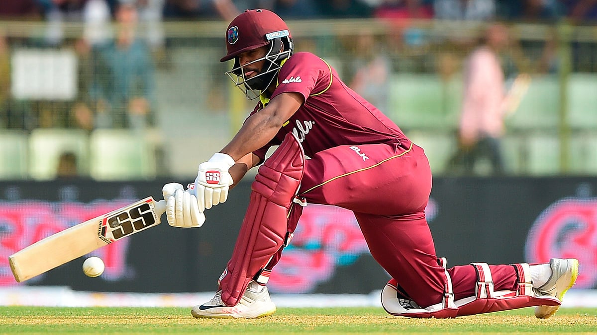 বাংলাদেশের সামনে একমাত্র বাধা হয়ে দাঁড়িয়েছেন হোপ। ছবি: এএফপি