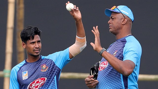 র‍্যাঙ্কিংয়ে বড় সুখবর পেয়েছেন মোস্তাফিজ। ছবি: প্রথম আলো