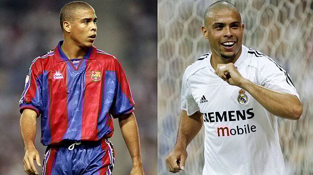 বার্সেলোনা-রিয়াল মাদ্রিদ, দুই দলের হয়েই খেলেছেন রোনালদো। ছবি: টুইটার