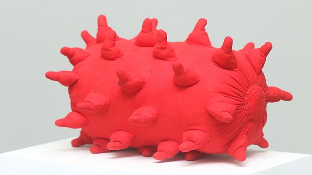 শিল্পী নাসিমা হক মিতুর একটি শিরোনামহীন শিল্পকর্ম।