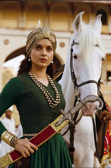‘মনিকর্নিকা: দ্য কুইন অব ঝাঁসি’ ছবির দৃশ্যে কঙ্গনা রনৌত