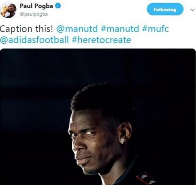 মরিনহো ছাঁটাই হওয়ার পর এই টুইট করেছিলেন পগবা। ছবি: টুইটার