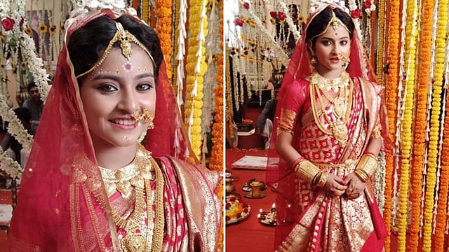‘করুণাময়ী রানী রাশমণি’ সিরিয়ালে ঐন্দ্রিলা সাহা