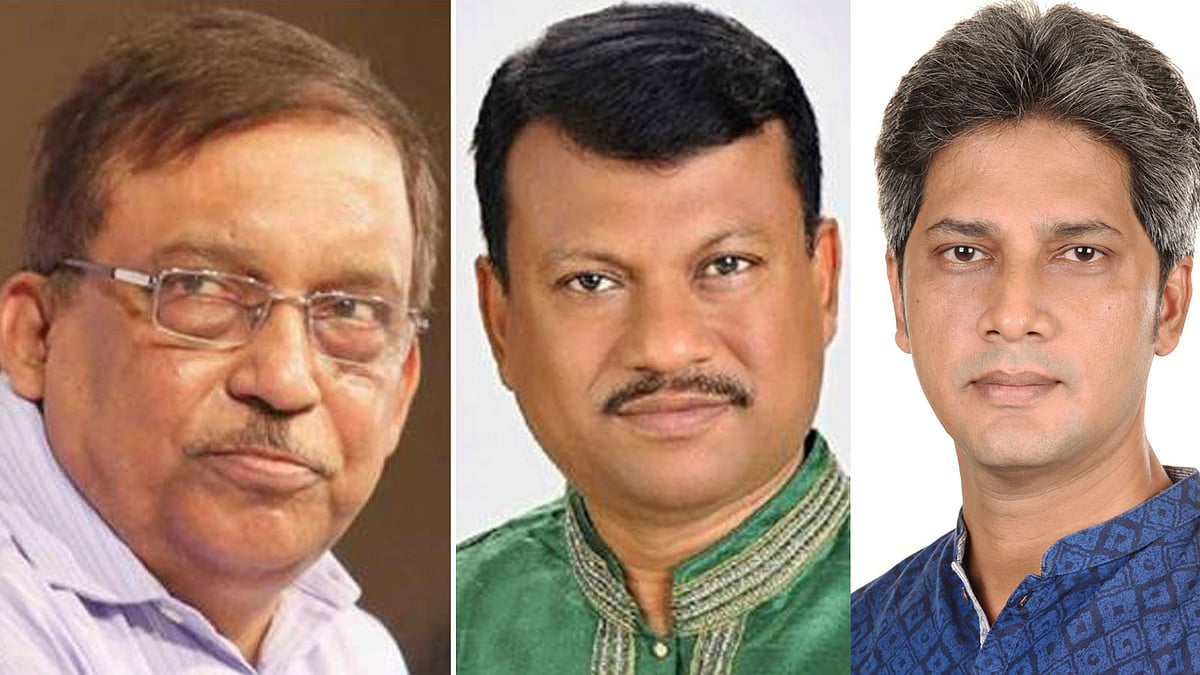 আসাদুজ্জামান খান কামাল, সাইফুল আলম নীরব, জোনায়েদ সাকি