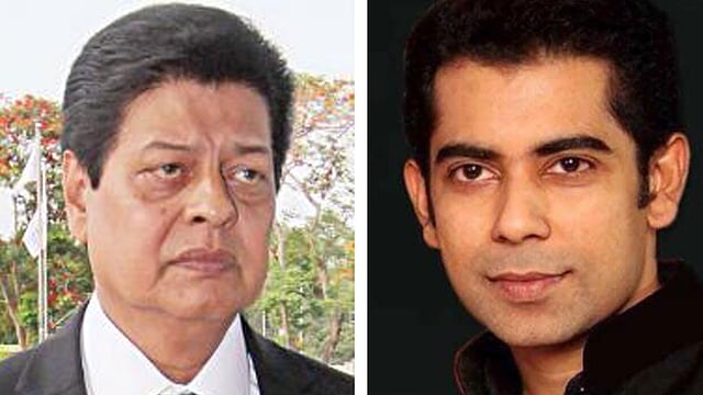 আকবর হোসেন পাঠান ও আন্দালিভ রহমান পার্থ।